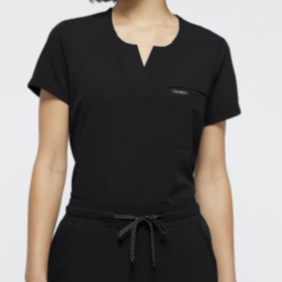 Jaanuu women's scrub set - black - Picture 5 of 5